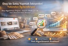 Etsy 2026 algoritması güncellendi. Artık ilanlara video eklenmesi zorunlu